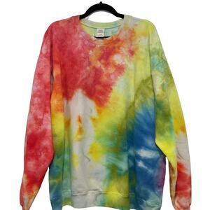 Custom Tie Dye Crewneck Sweatshirt